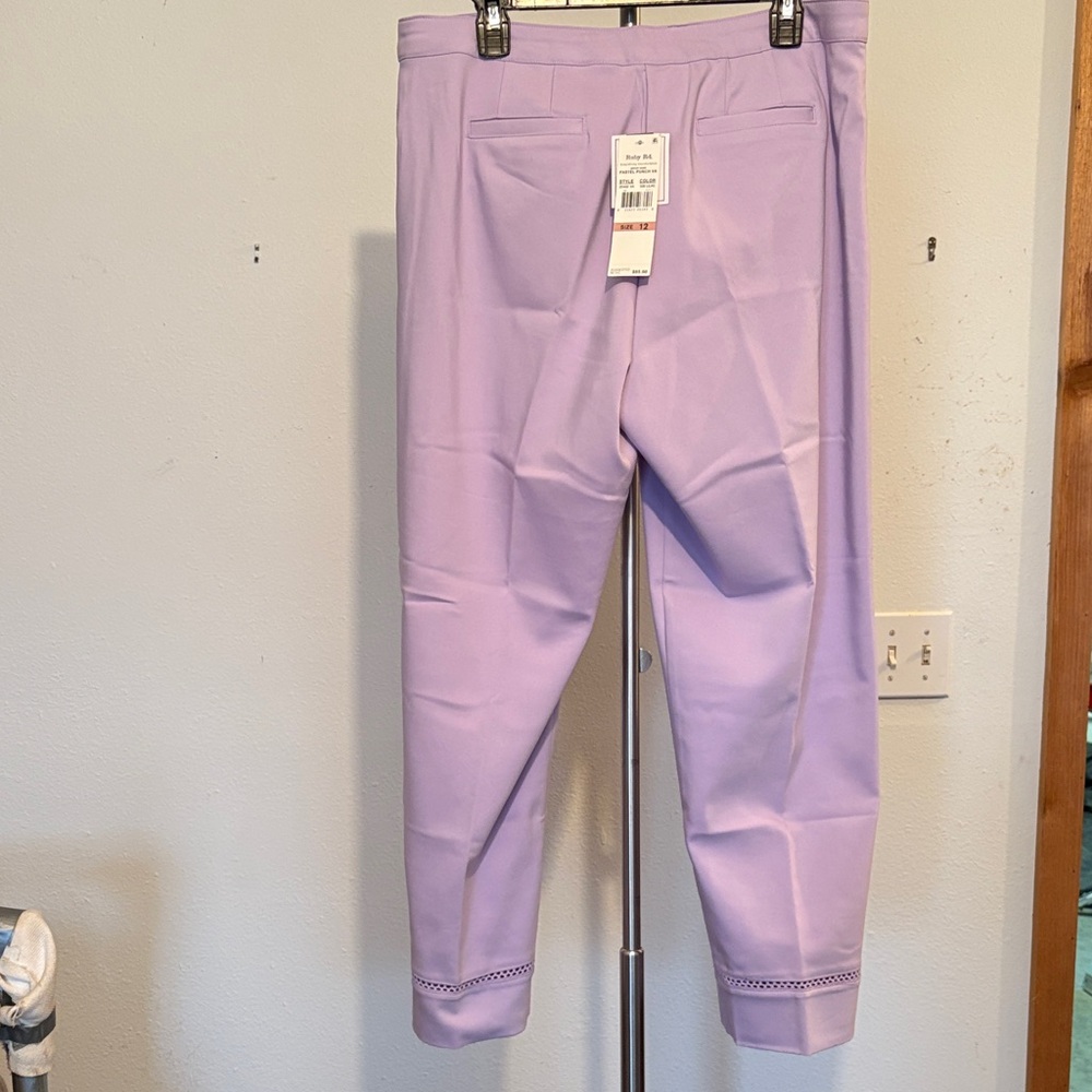 Ruby Rd. Lavender Capris - Picture 3 of 4